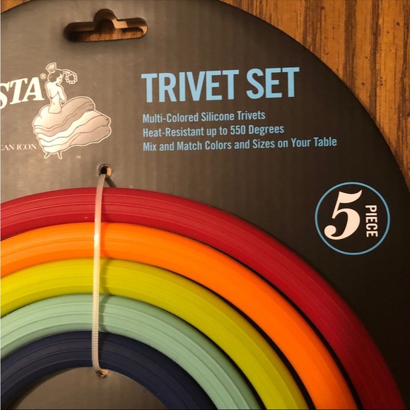 Fiesta Trivet Set - Picture 2 of 4